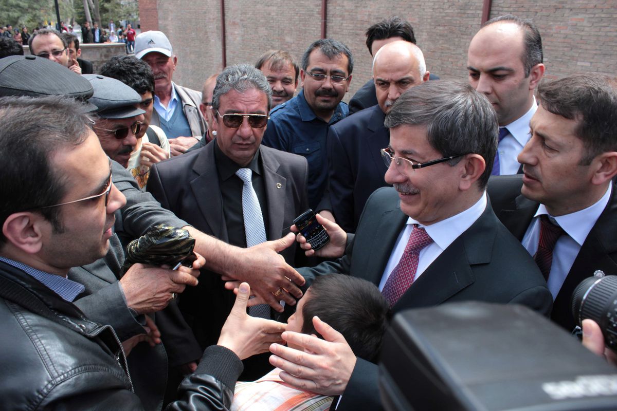 Bakan Davutoğlu Konya\'da