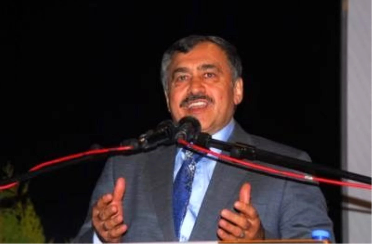 Bakan Eroğlu, Yenicekent İletim Kanalı\'nın Temel Atma Törenine Katıldı