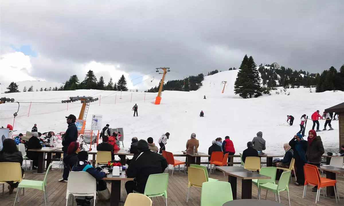 Uludağ Nisan Ayında Bir Başka Güzel