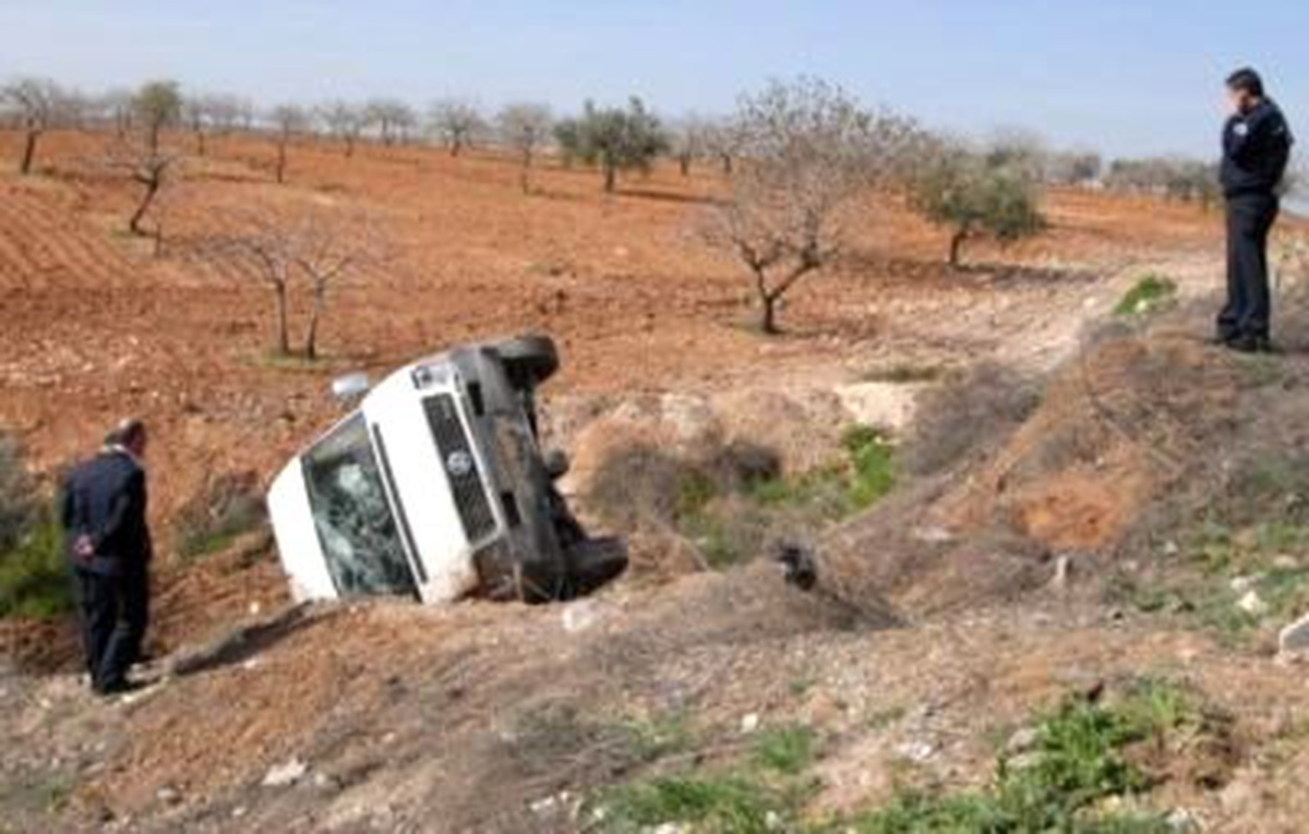 Suriyelileri Taşıyan Minibüs Kaza Yaptı: 5 Yaralı