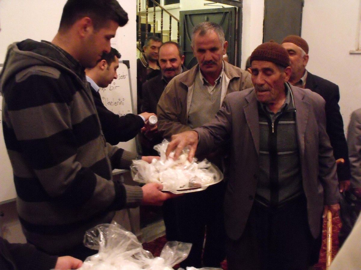 Yavuzeli'nde Şehitler İçin Mevlit Okutuldu