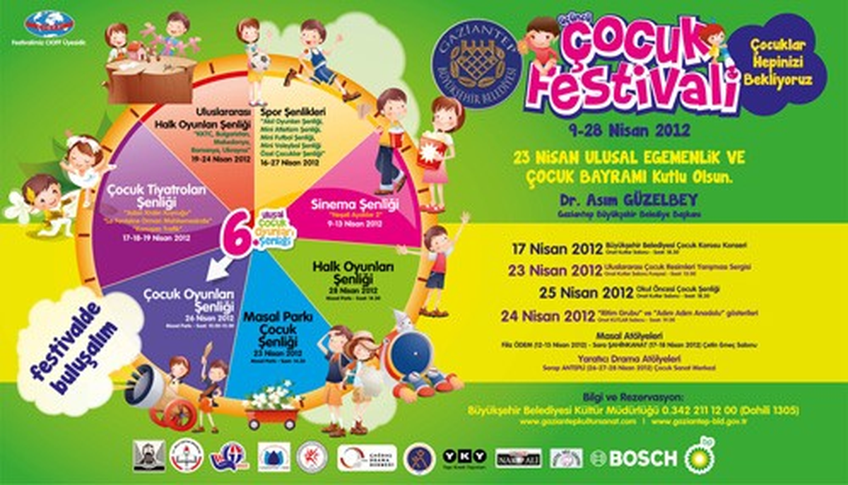 3. Çocuk Festivali Başlıyor