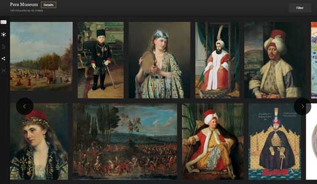 Google Art Project\'in Bir Parçası