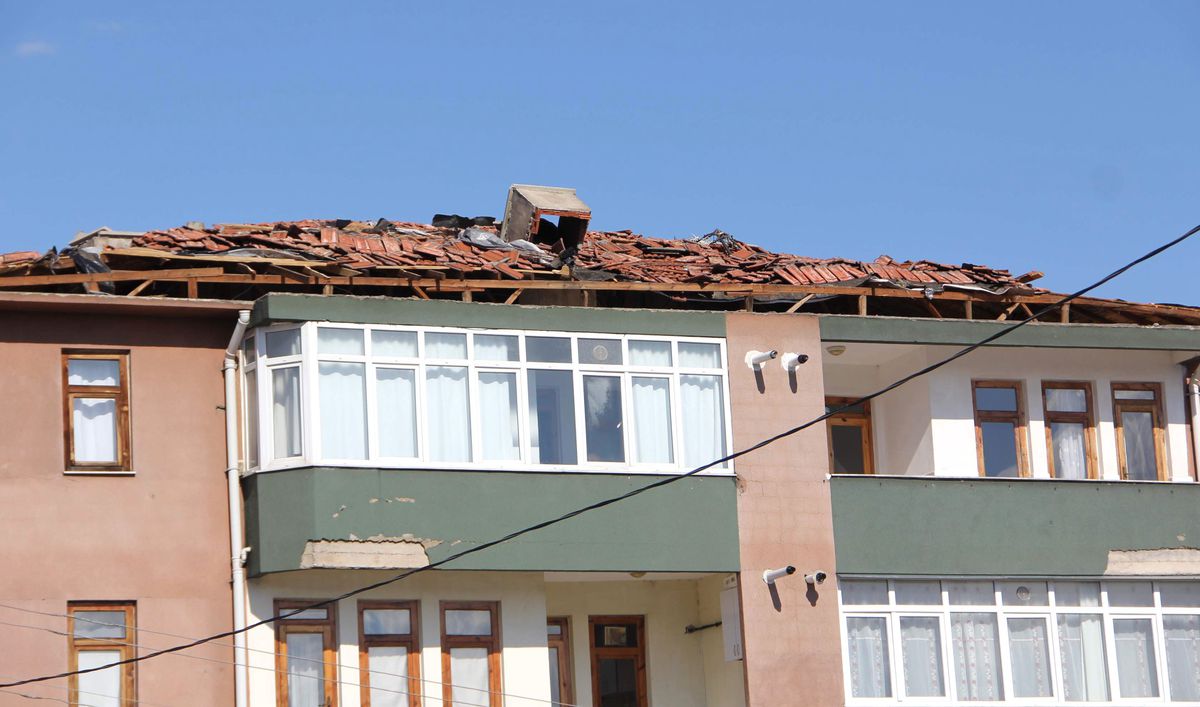 Karabük\'te Fırtına