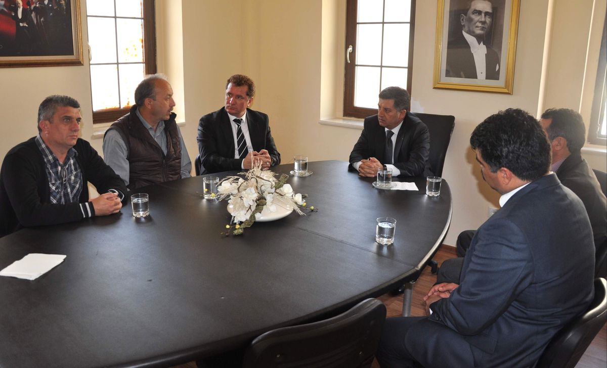 Kaymakam Gödekmerdan Şoförlerle Buluştu