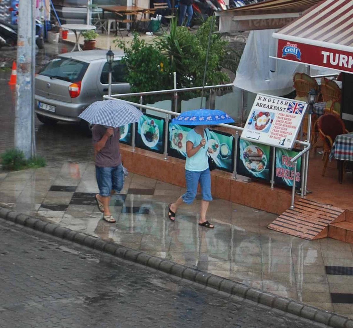 Marmaris\'te Yağış