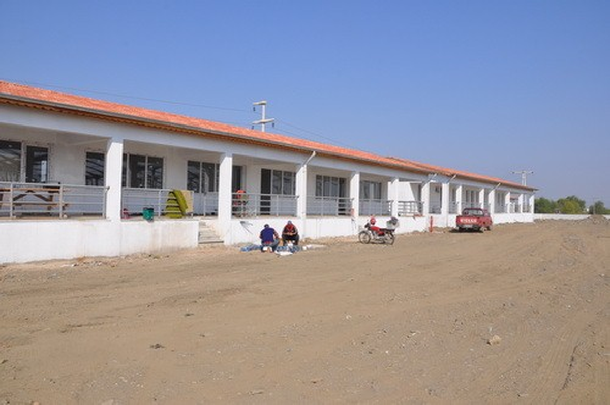 Salihli Yeni Hayvan Pazarı İnşaatı Tamamlanıyor