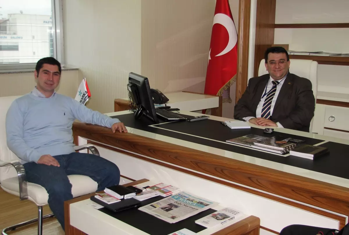 Tubiyad Başkanı Malaz, Marka Genel Sekreteri Ayan'ı Ziyaret Etti