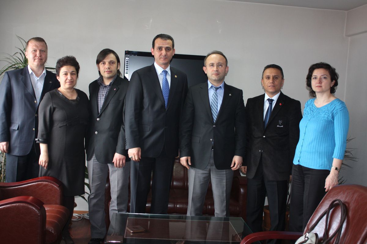 Türk Sağlık Sen Sağlık Müdürü Dr.bilal Cin\'i Ziyaret Etti