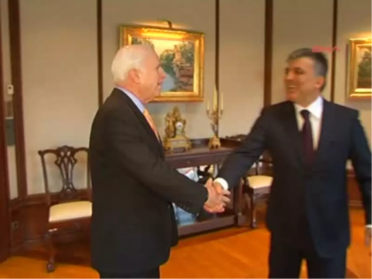 ABD Heyeti Tarabya Köşkü\'nde