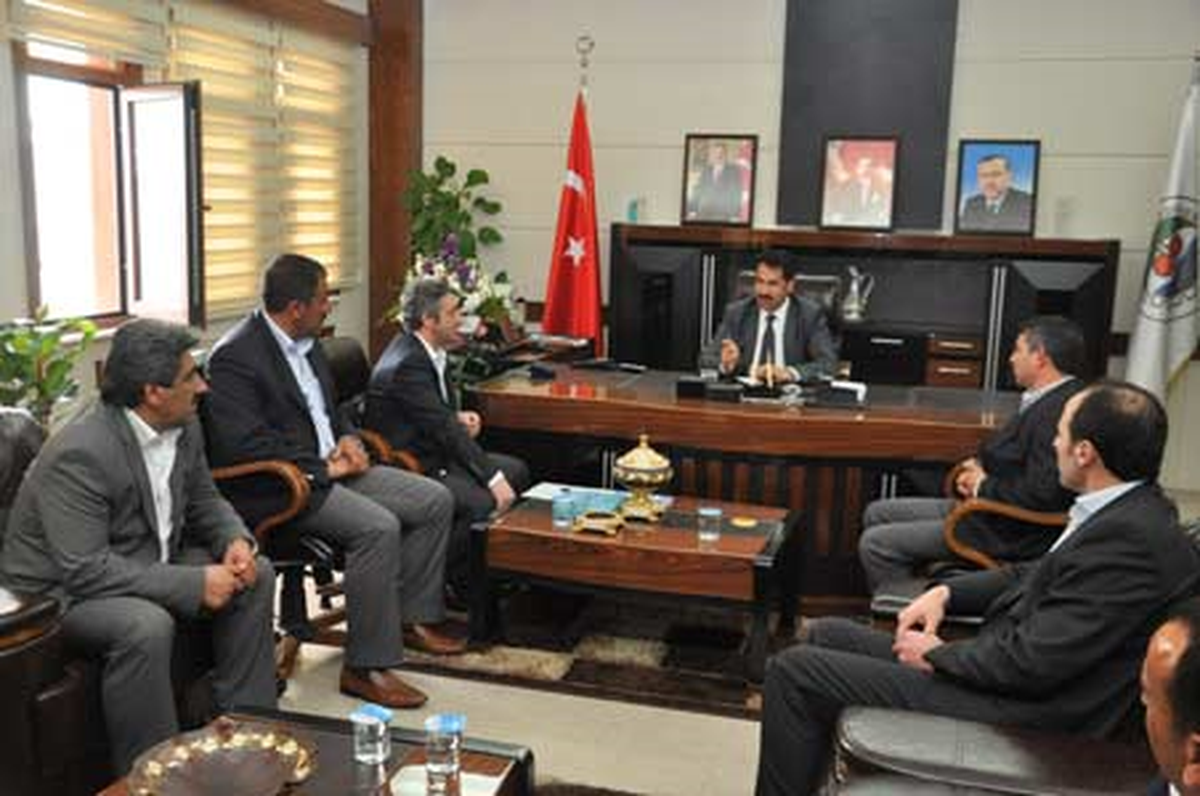 Bingöllülerden Başkan Yaman\'a Ziyaret