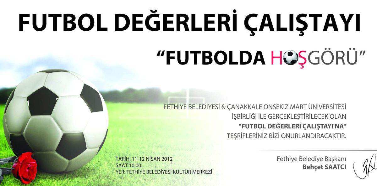 "Futbolda Hoşgörü" Anlatılacak