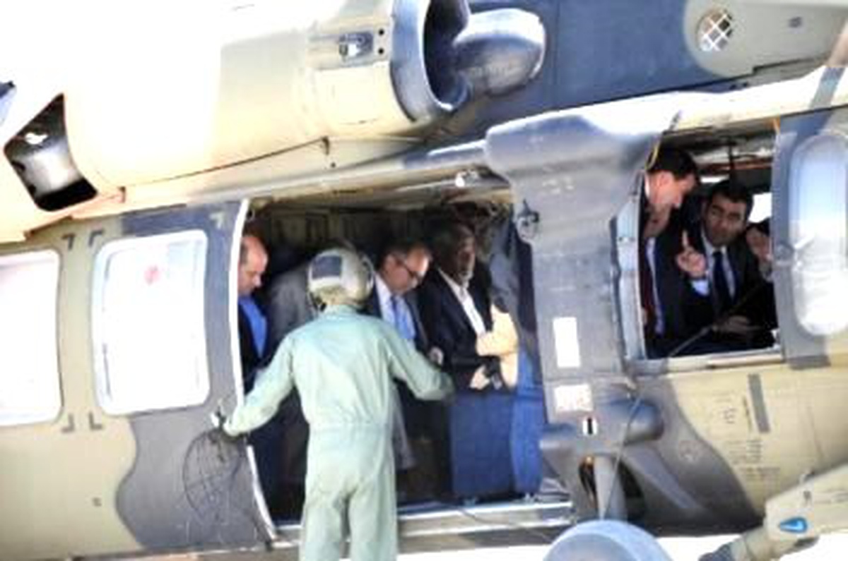 Kilis1annan Konteyner Kenti Helikopterden İnceledi