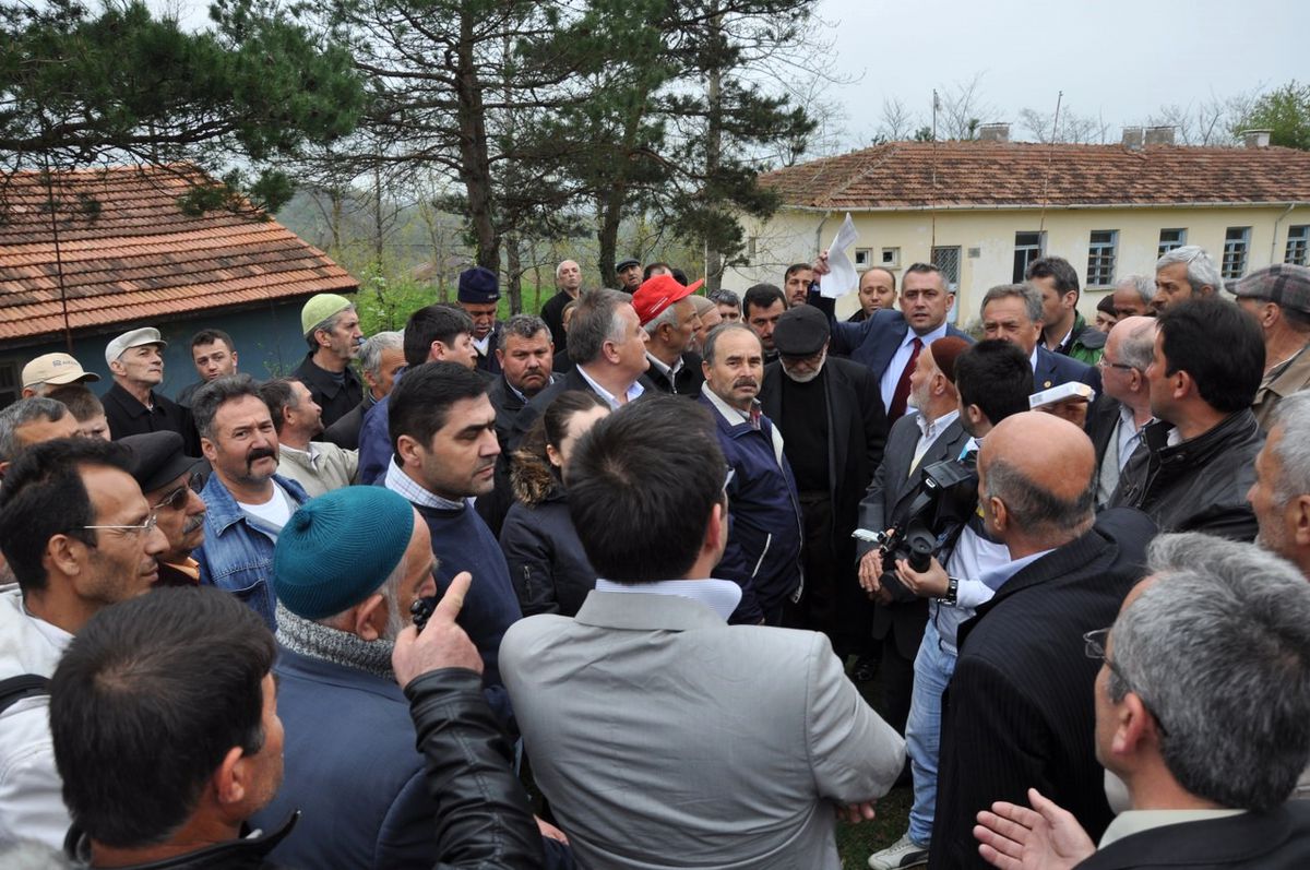 Köylülerden 'Siyanür' Tepkisi