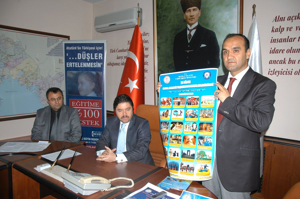 Muğla\'da 23 Nisan Coşkusu 1 Hafta Yaşanacak