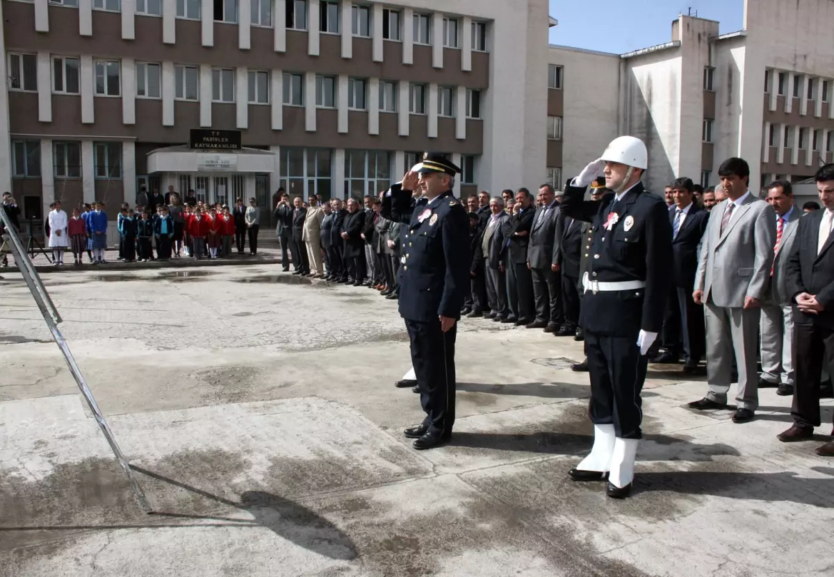 Pasinler'de Türk Polis Teşkilatının 167. Kuruluş Yıldönümü Etkinlikleri