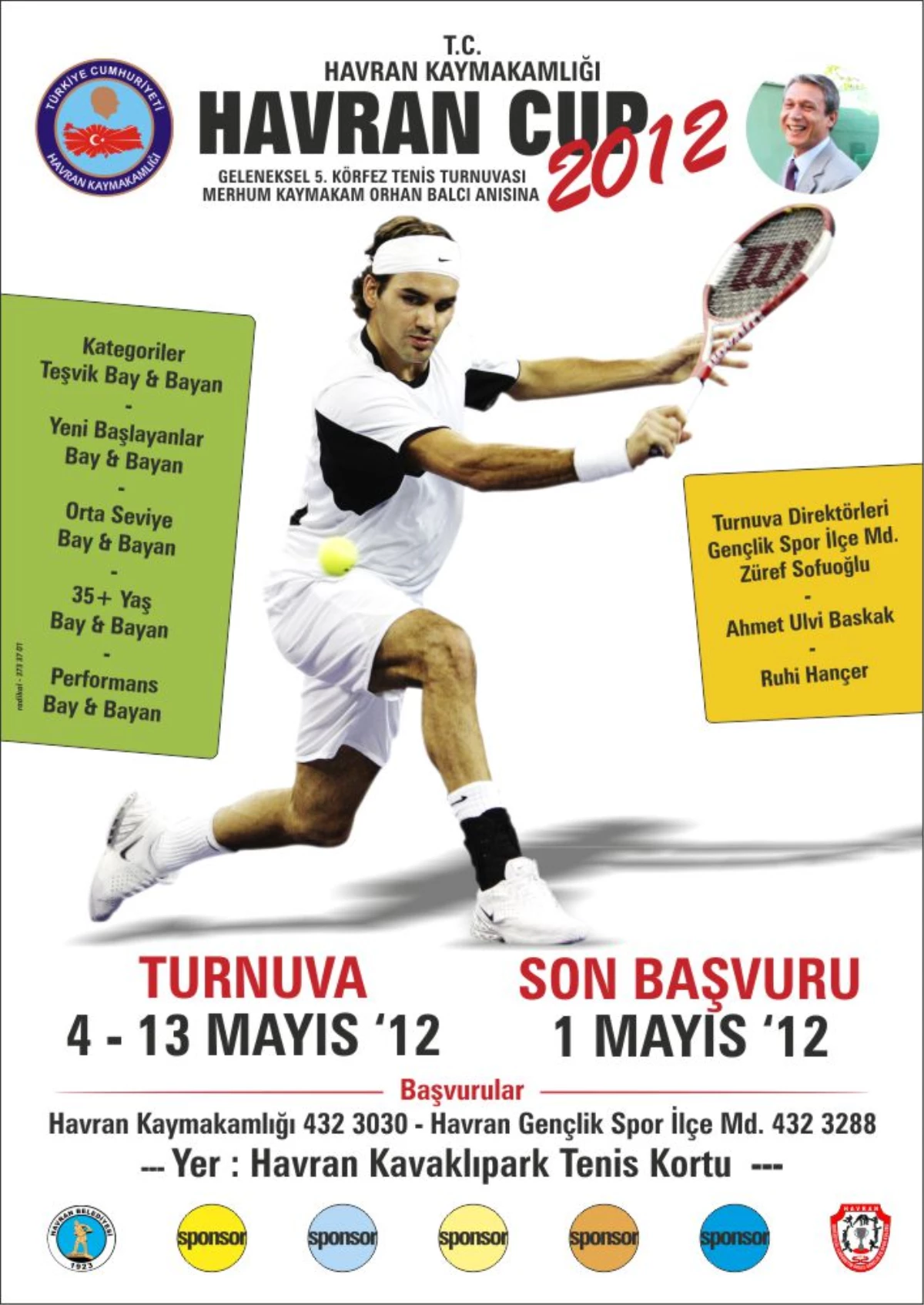 Rahmetli Kaymakam Orhan Balcı Anısına Tenis Turnuvası Düzenlendi