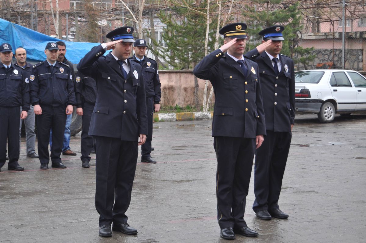 Sınır\'da \'Türk Polis Teşkilatı\'nın 167. Kuruluş Yıldönümü\' Kutlamaları