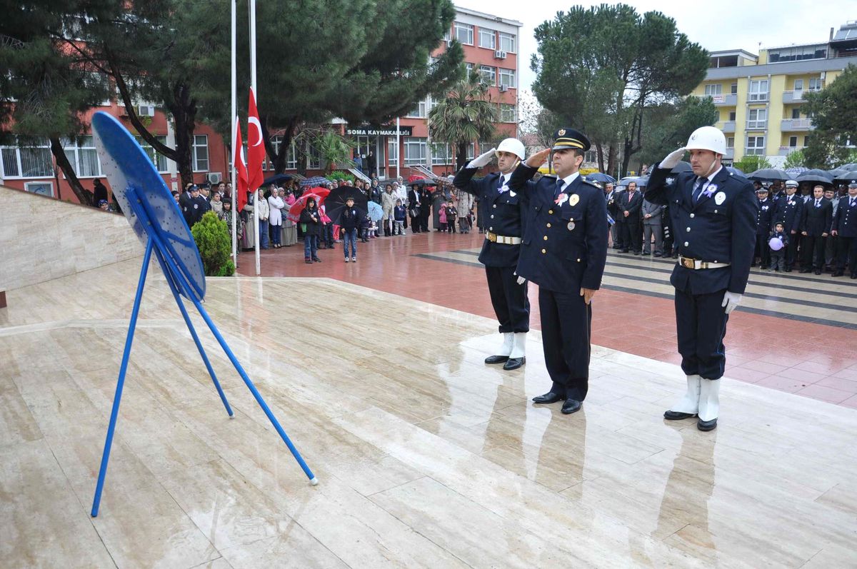 Soma'da Polis Haftası Kutlamaları