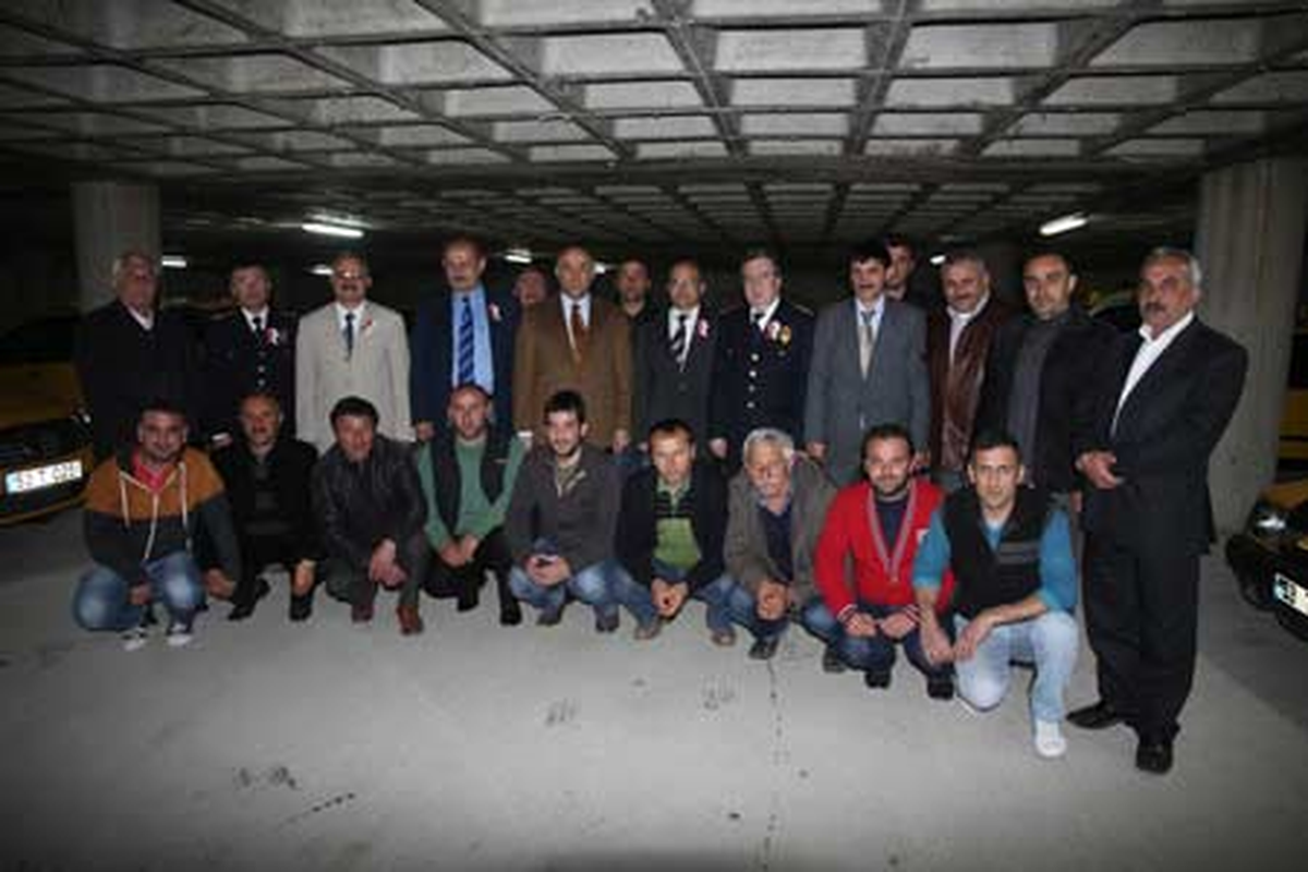 Taksi Depo Alanına Ziyaret