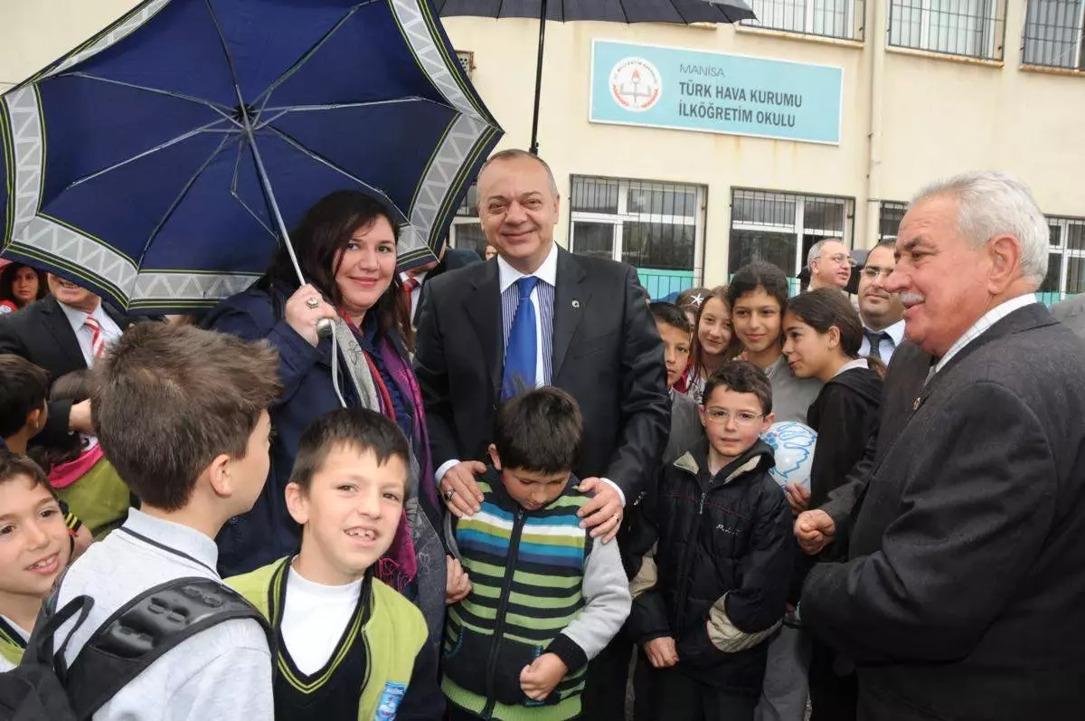 Thk İlköğretim Okulu Başkan Ergün'ü Kahvaltıda Ağırladı