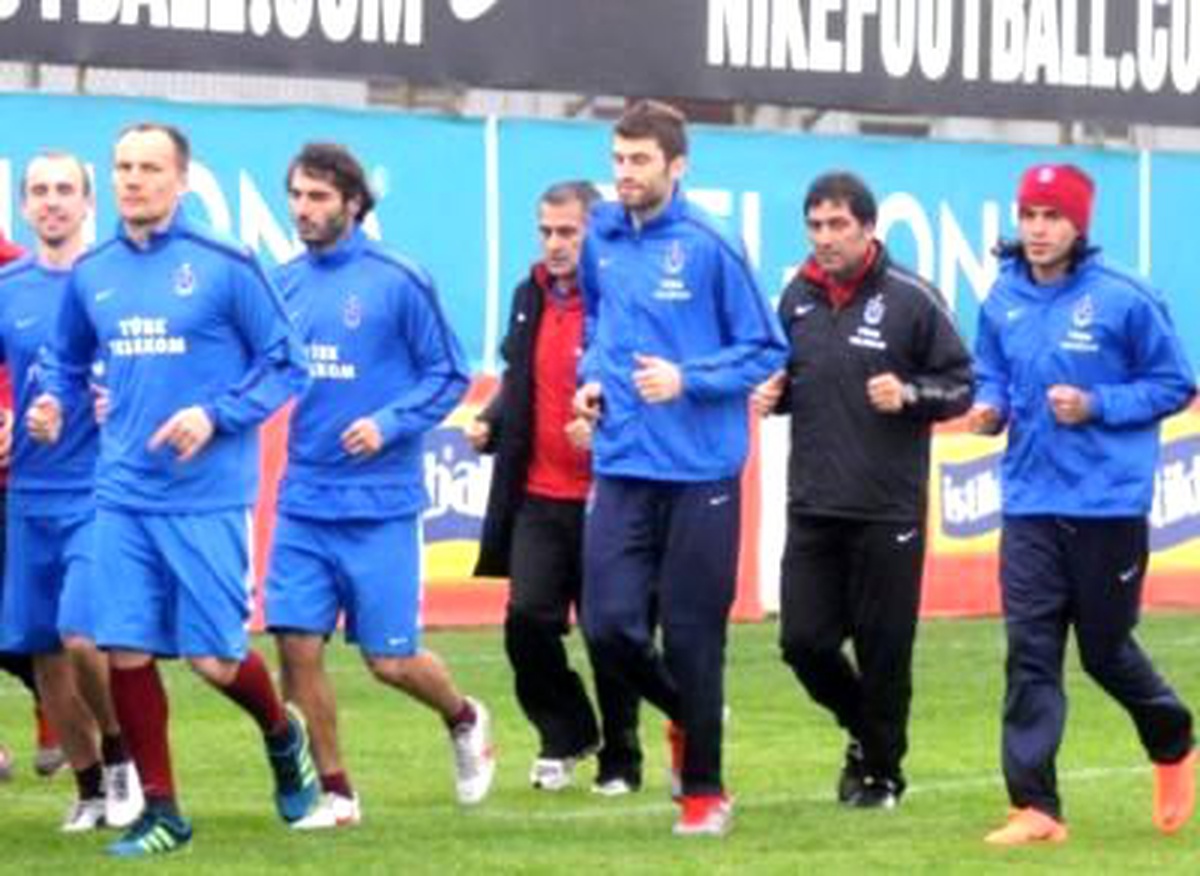 Trabzonspor Fenerbahçe Maçı Hazırlıklarını Sürdürdü