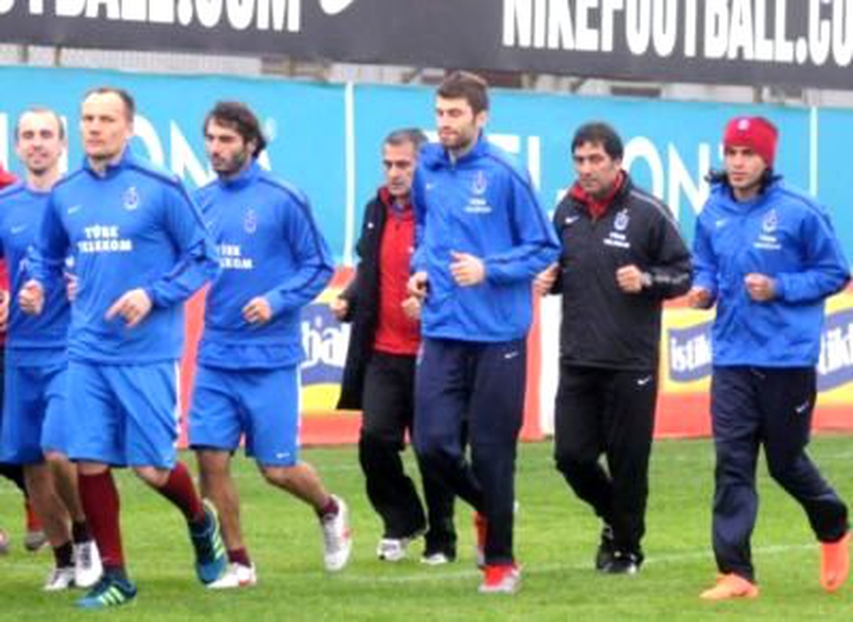 Trabzonspor, Fenerbahçe Maçının Hazırlıklarını Sürdürdü