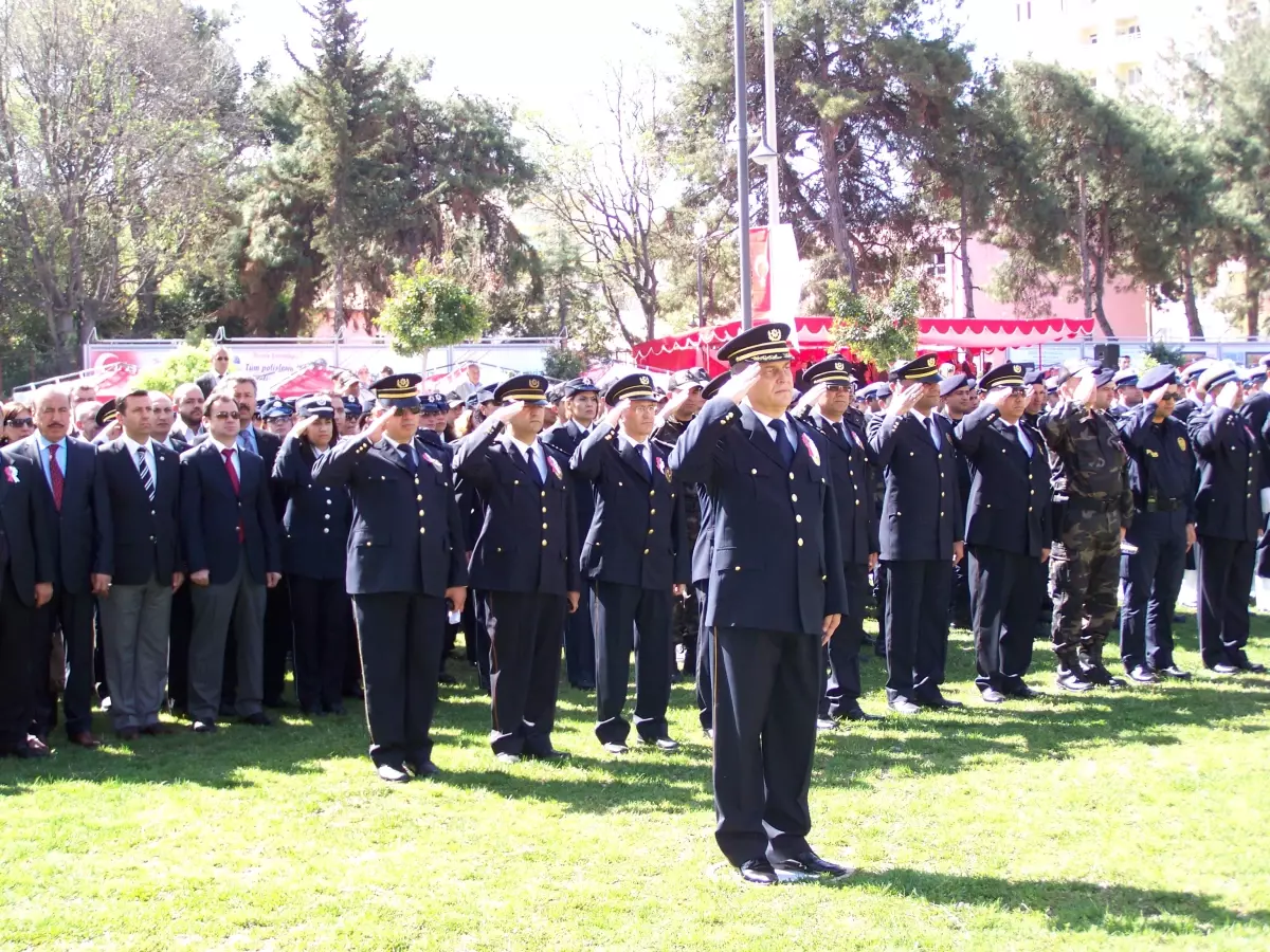 Türk Polis Teşkilatı\'nın Kuruluş Yıl Dönümü Osmaniye\'de Törenlerle Kutlandı