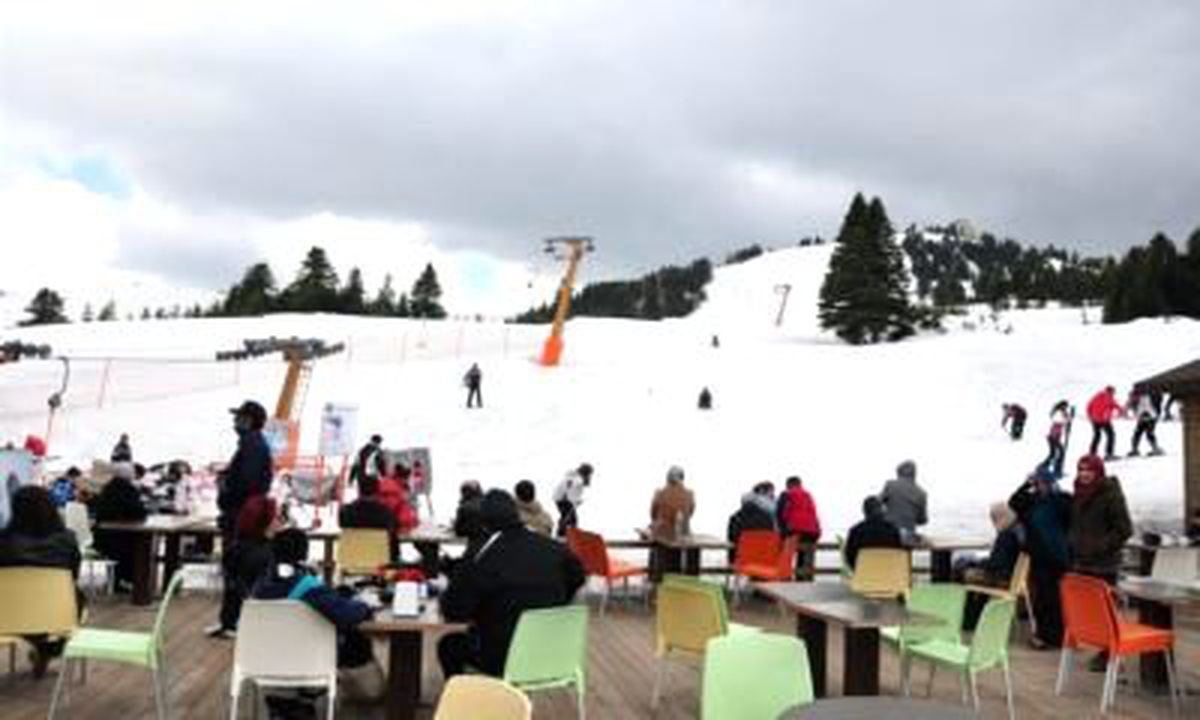 Uludağ\'da Nisan Karı