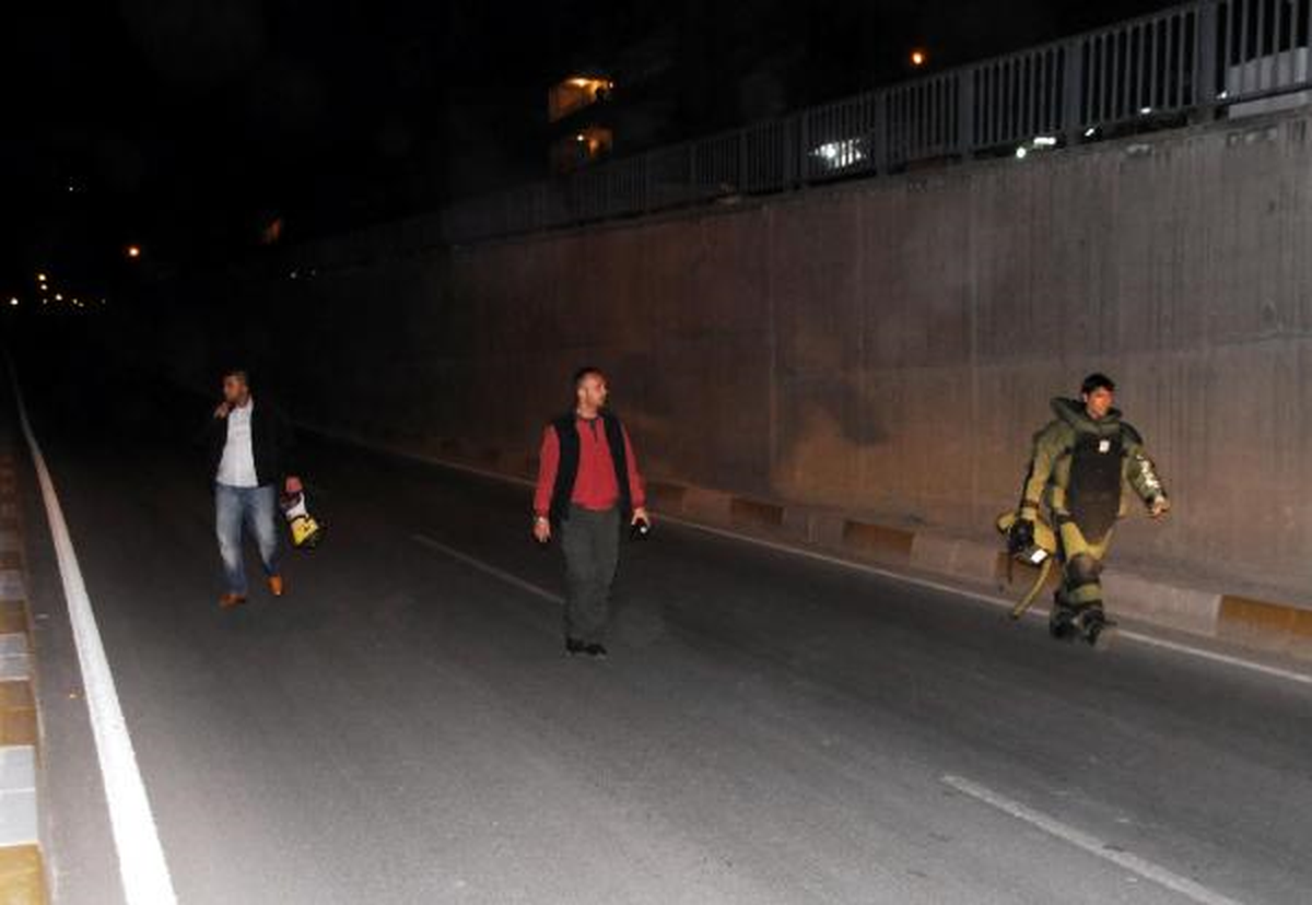 Üst Geçidin Altına Bırakılan Teneke Kutu Boş Çıktı