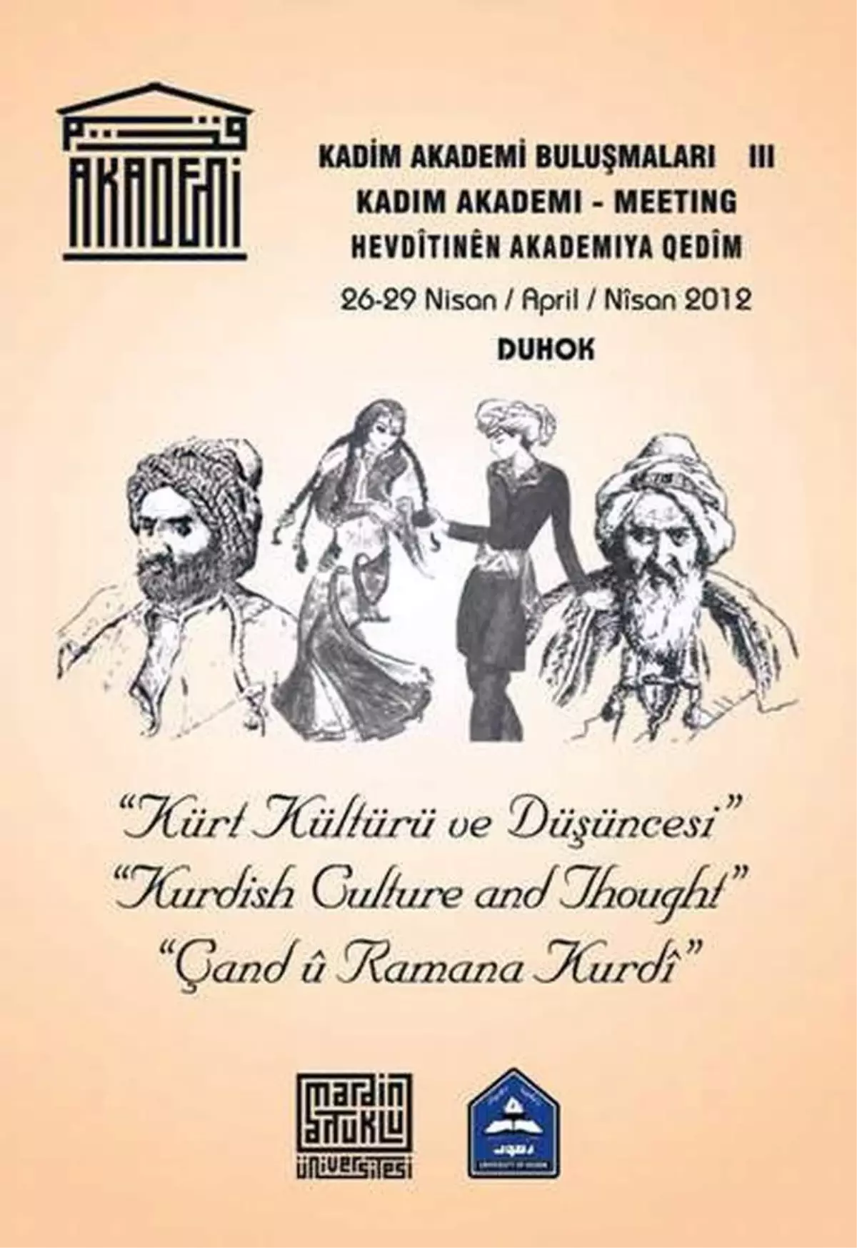 Akademisyenler Bu Kez "Kürt Kültürü ve Düşüncesi"Ni Tartışacak