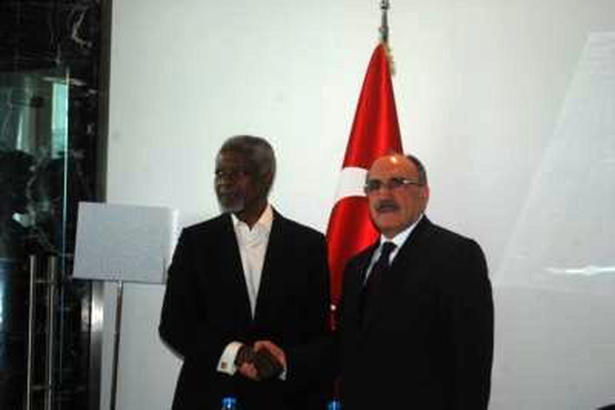 Annan-Atalay Görüşmesi
