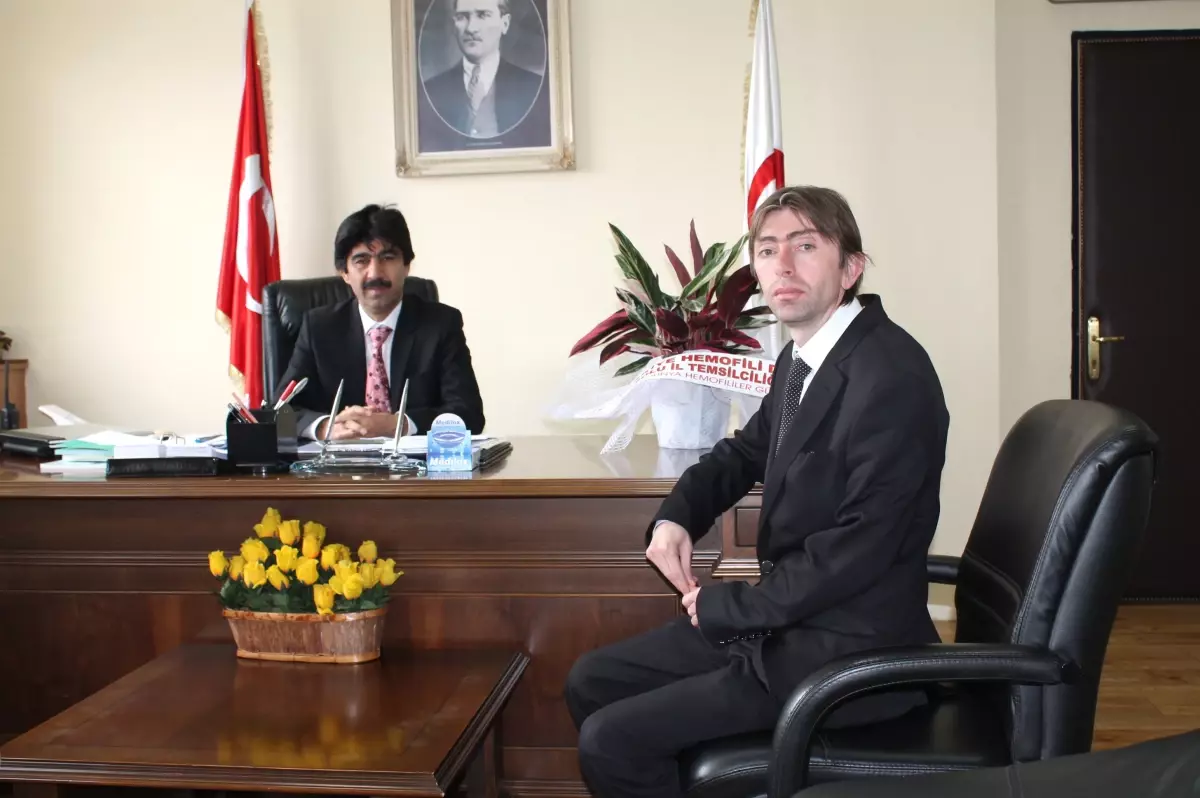 Bolu Sağlık İl Müdürü Mahmut Arık\'a Ziyaret