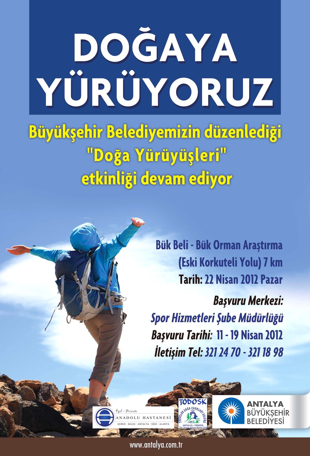 Bük Beli\'nde Doğa Yürüyüşü