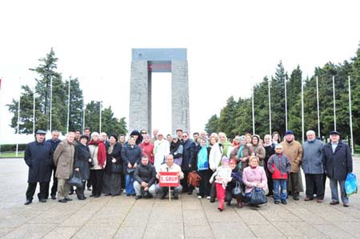 Çanakkale şehitlerimi Yad Etmeye Gittiler