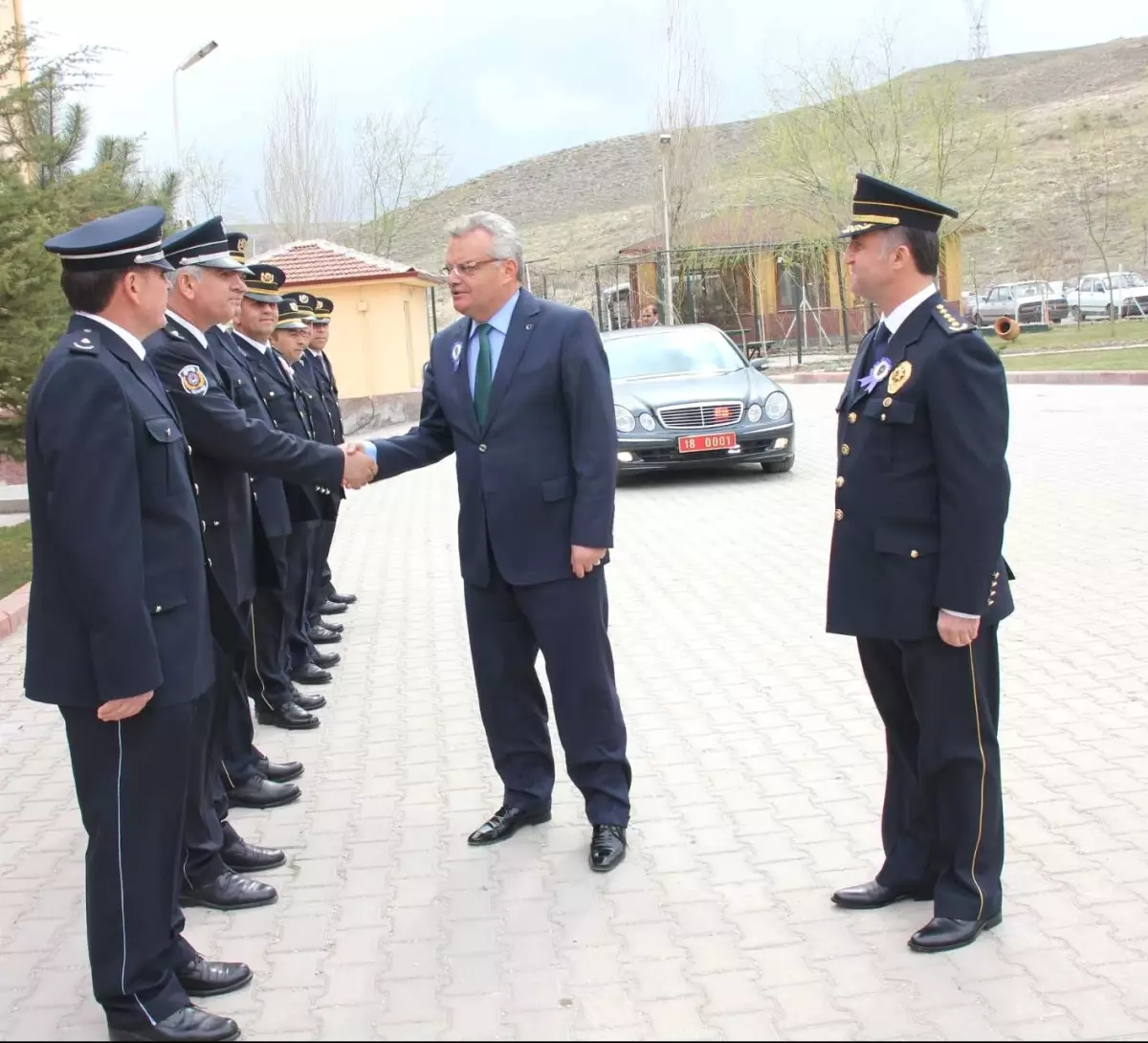 Çankırı Valisi Özcan'dan Polis Müdürlerine Ziyaret