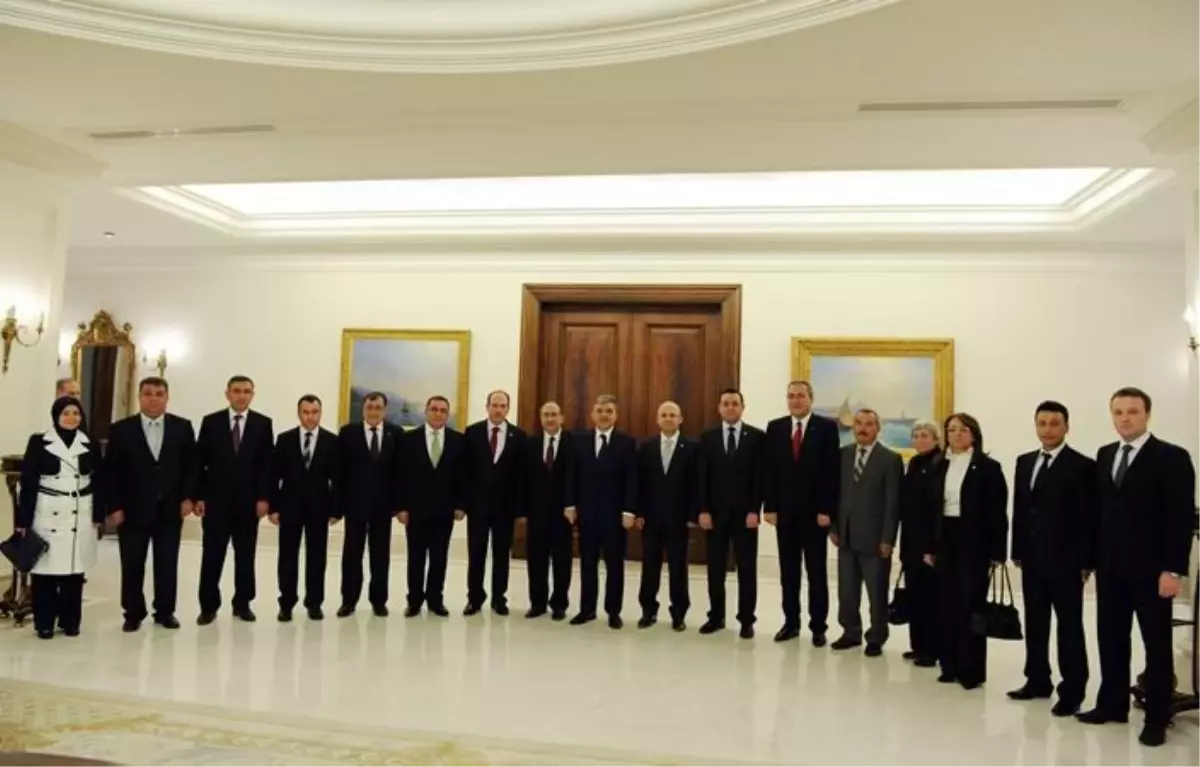 Cumhurbaşkanı Gül, Nevşehir Heyetini Kabul Etti