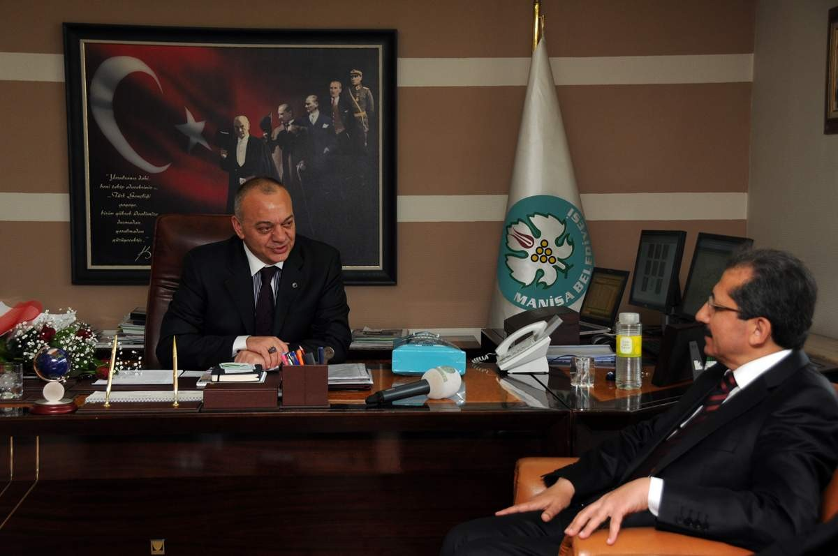 İl Müftüsü Cihan\'dan Başkan Ergün\'e Ziyaret
