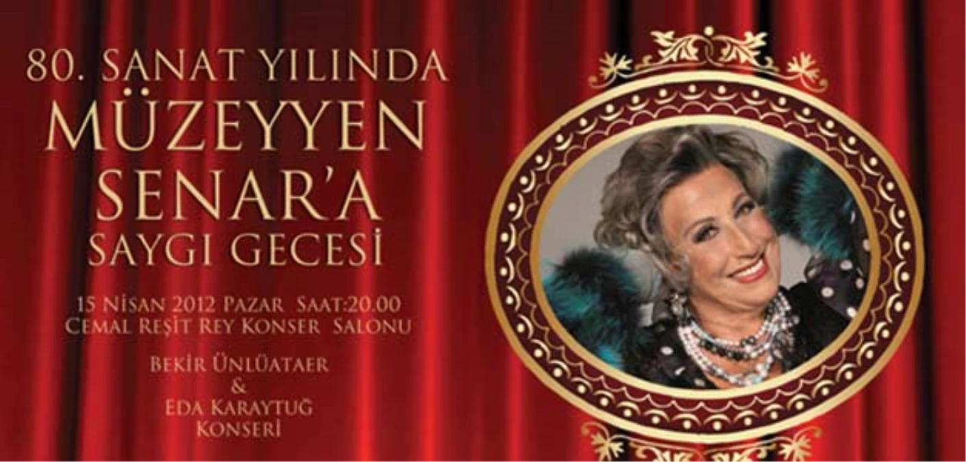 "Müzeyyen Senar\'a Saygı Konseri"