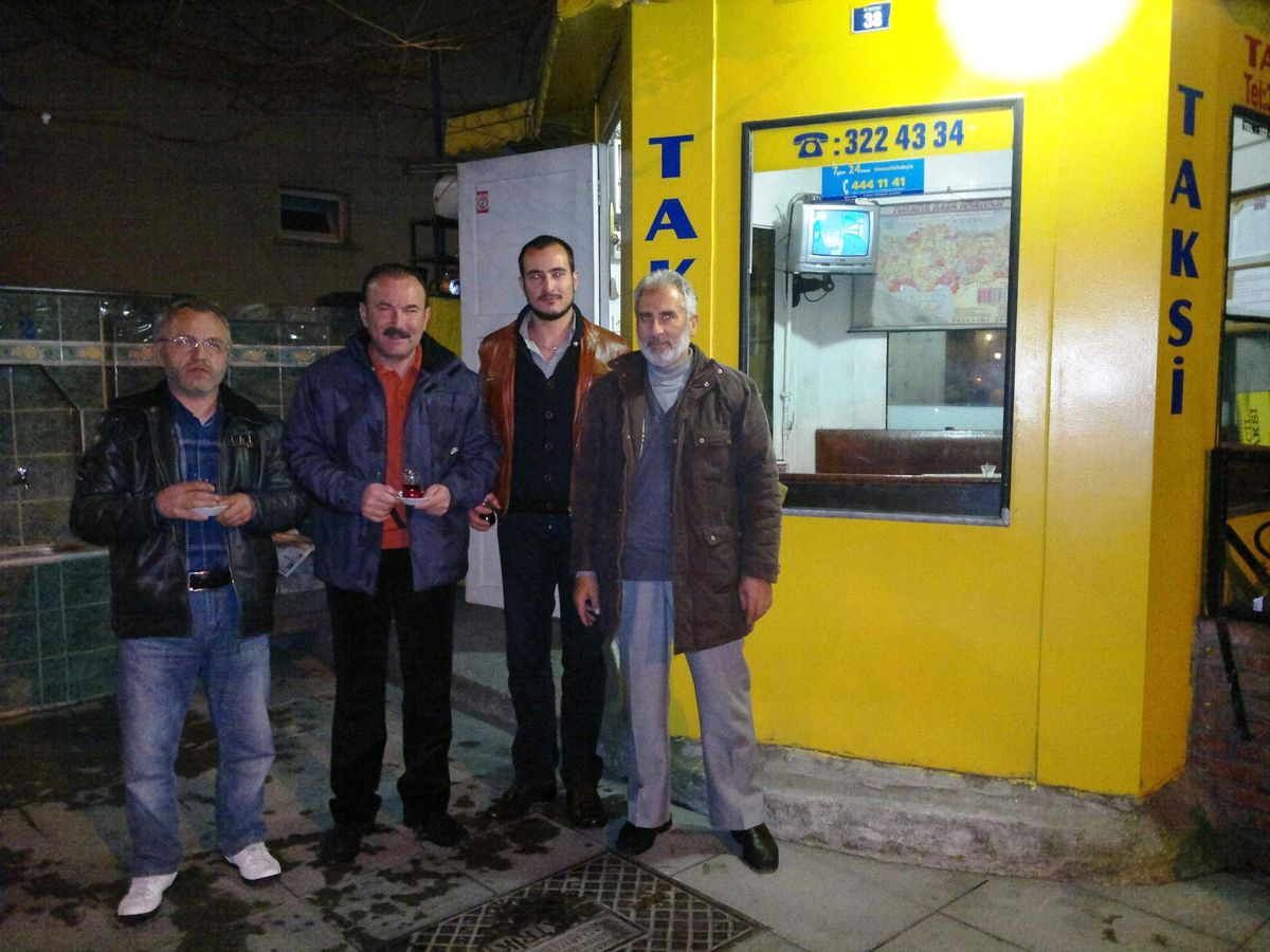 Nevzat Doğan, Sabahın 05.00\'nde Taksicileri Ziyaret Etti