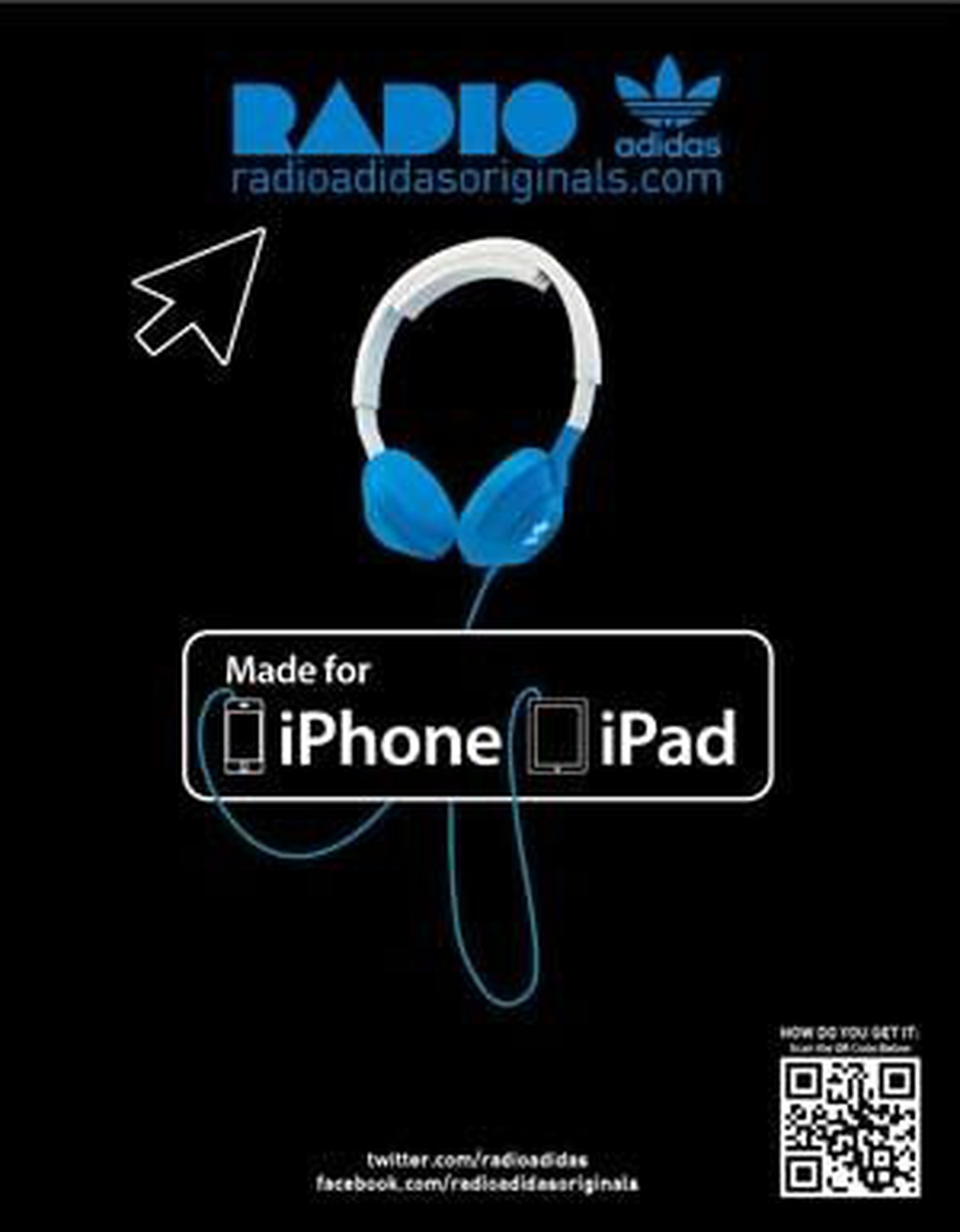 Radio adidas Originals, iPhone ve iPad\'de