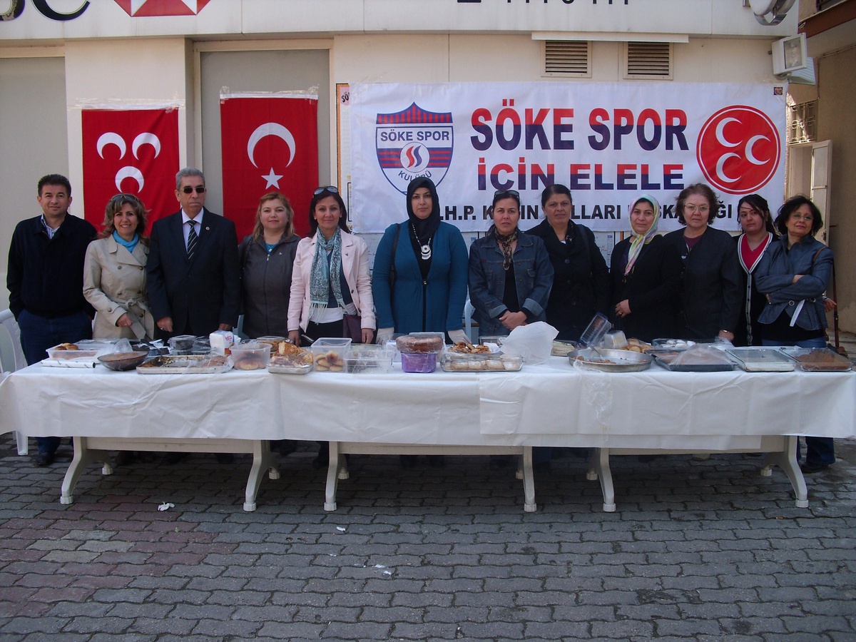 Söke MHP Kadın Kollarından Sökespor Yararına Kermes