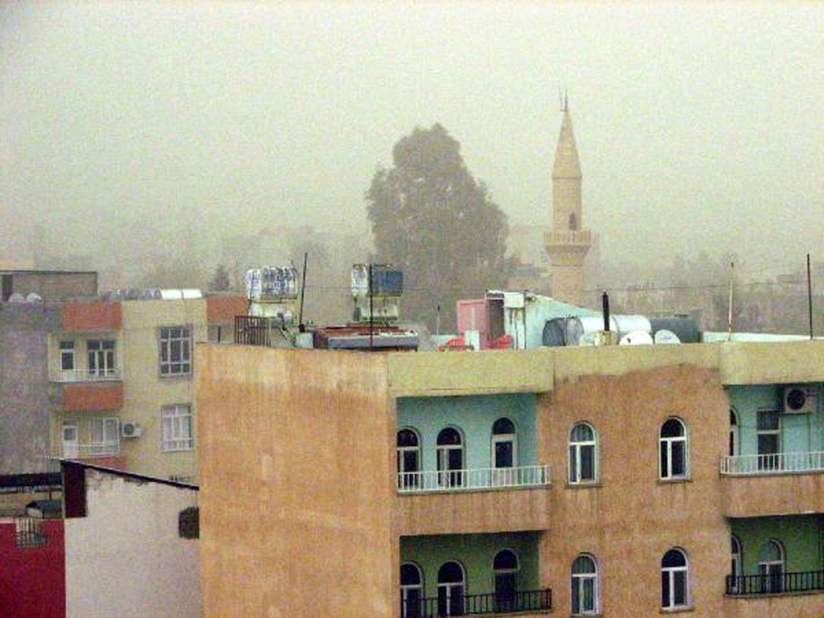 Viranşehir\'i Toz Bulutu Kapladı
