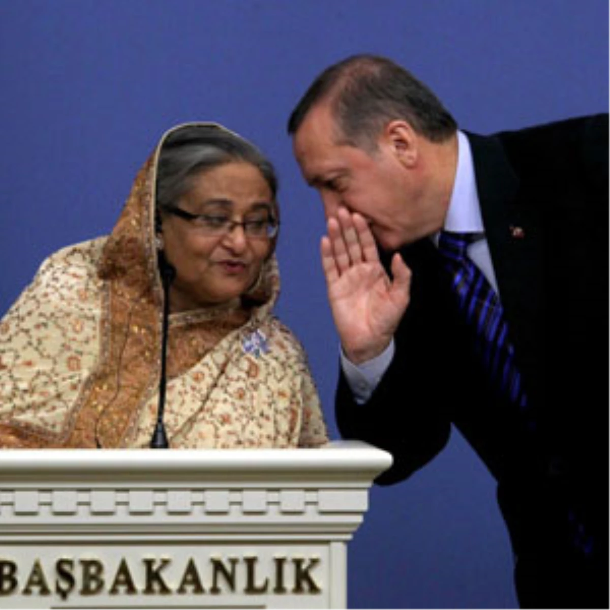 Başbakan Erdoğan, Bangladeş Başbakanı Hasina Onuruna Yemek Verdi