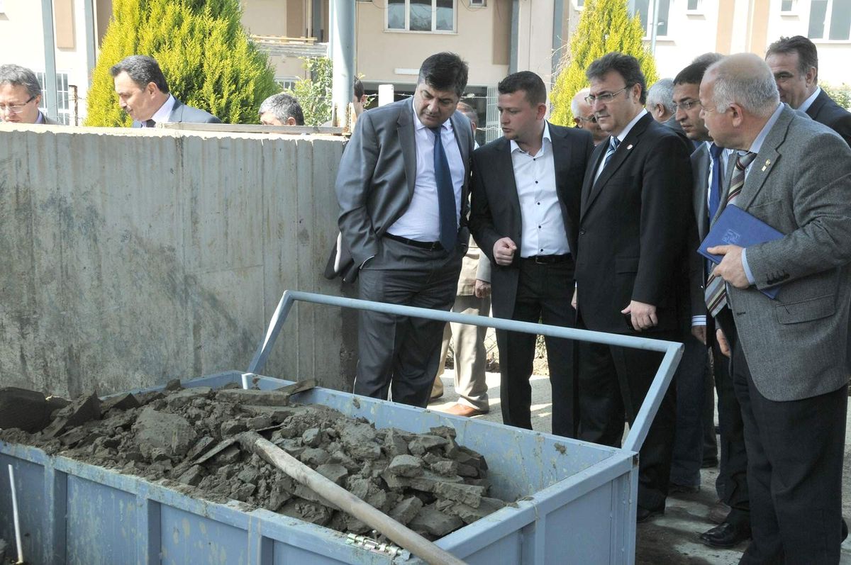 Başkan Sındır, Örnek Sanayi Sitesine Teşekkür Etti
