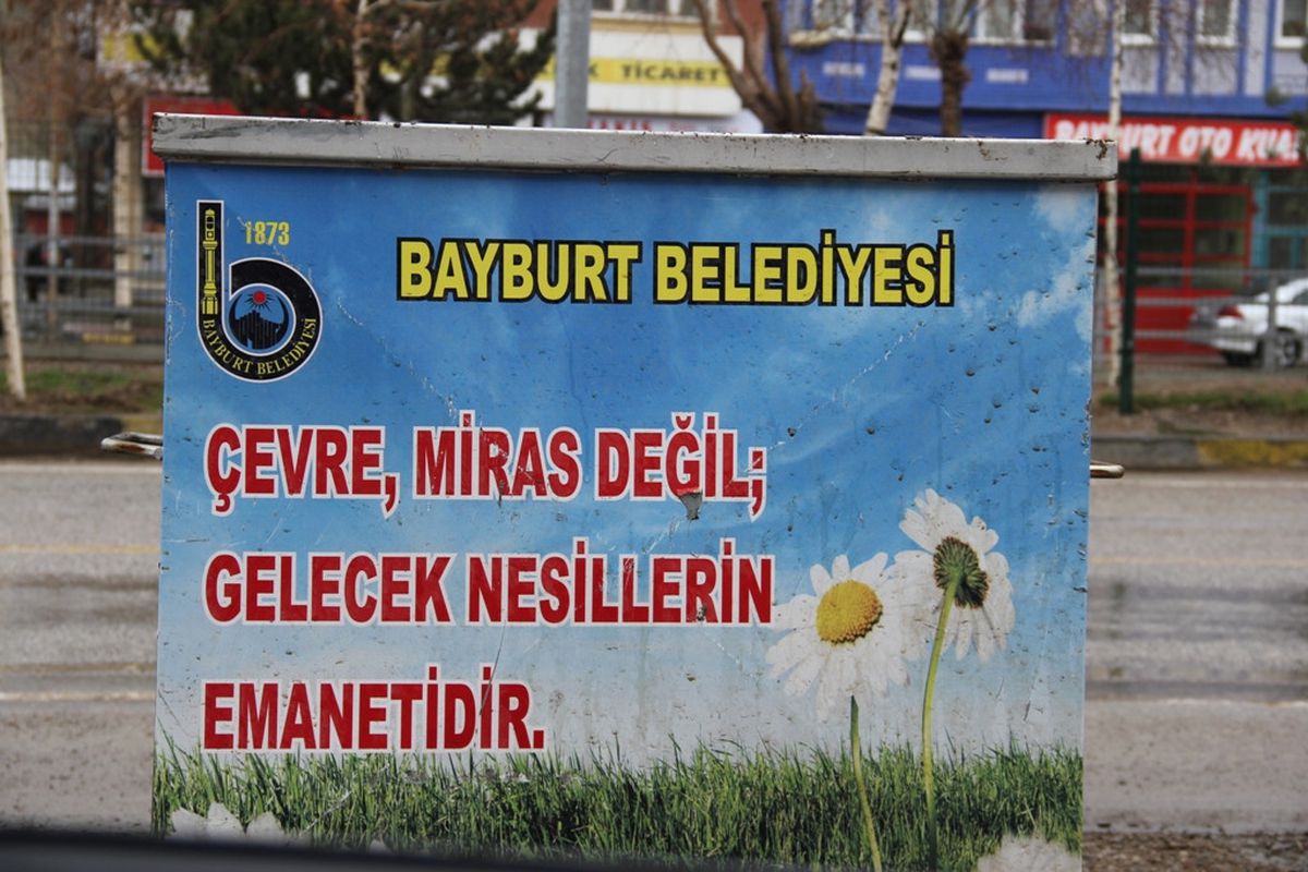 Bayburt Belediyesi Çevre Bilinci Aşılıyor