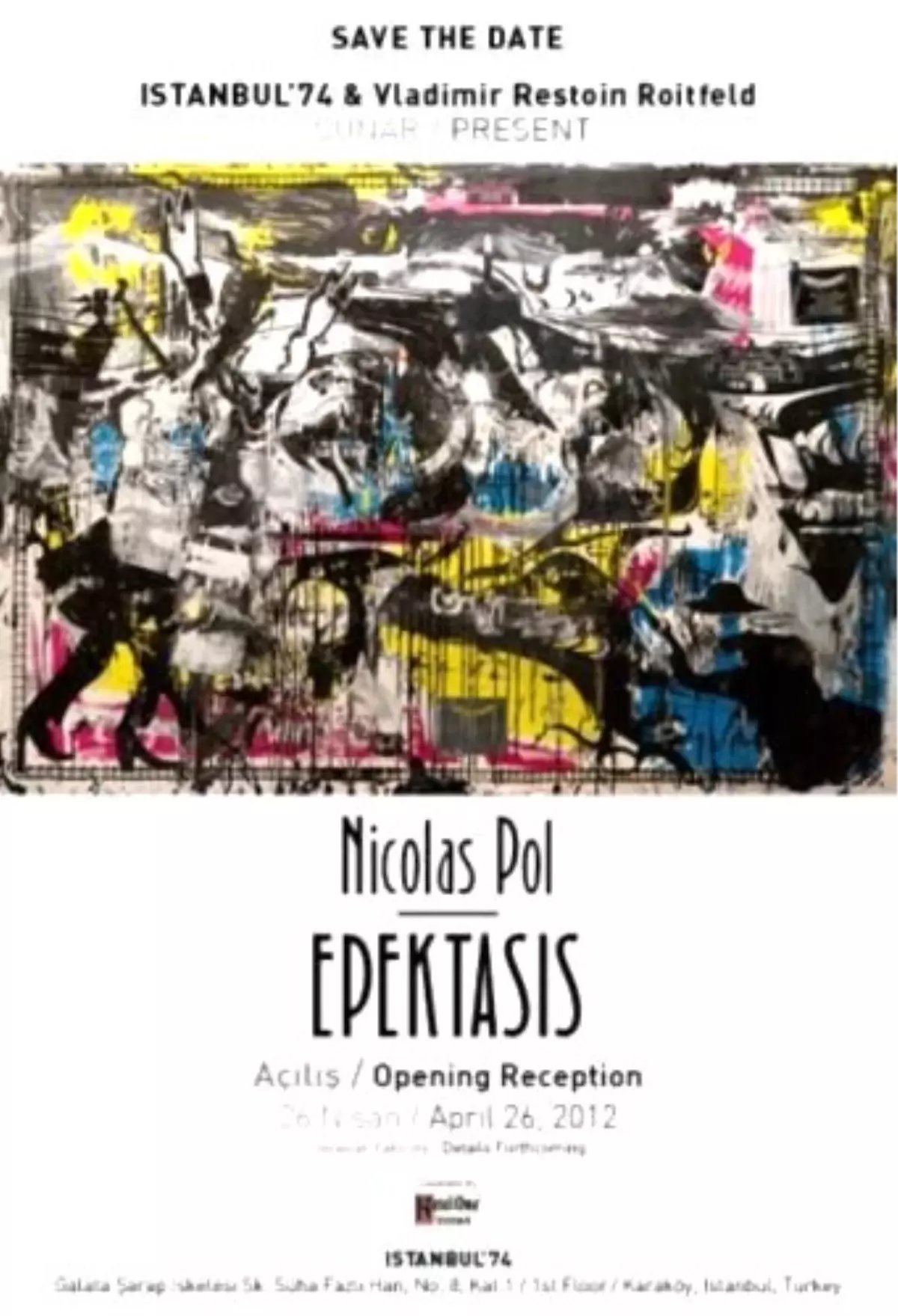 Nicolas Pol\'un Epektasis Sergisi İstanbul\'74\'de