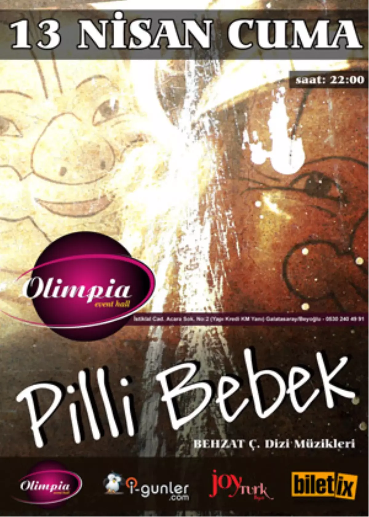 Pilli Bebek Olimpia Event Hall \'de!