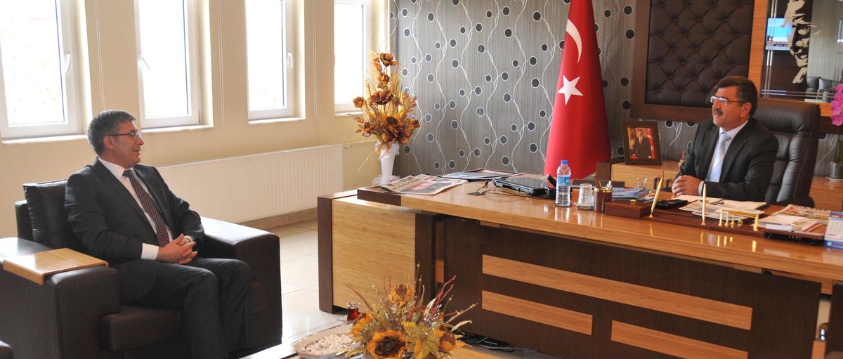 Başkan Akdoğan KOP Başkanı İle Görüştü
