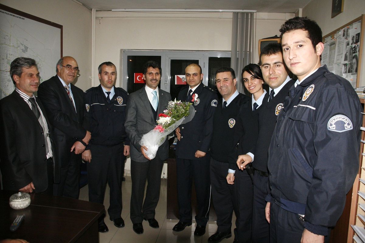 Başkan Çakır'dan Polislere Sürpriz Ziyaret